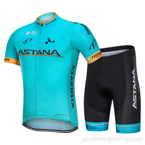 Traxe de shorts de ciclismo descendente de Ciclismo Team